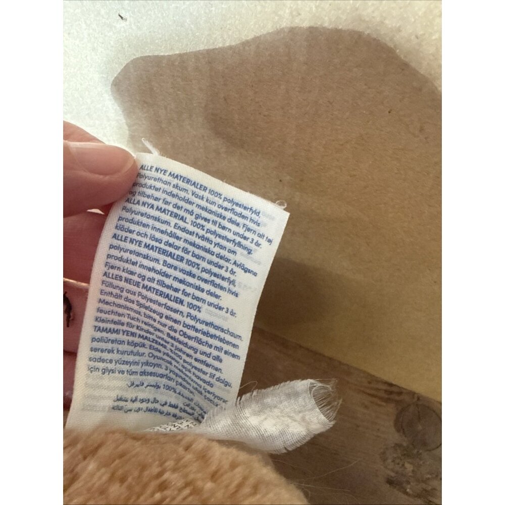 BAB Plush  Build A Bear Workshop Bunny Rabbit Stuffed Animal 15in - Picture 8 of 11